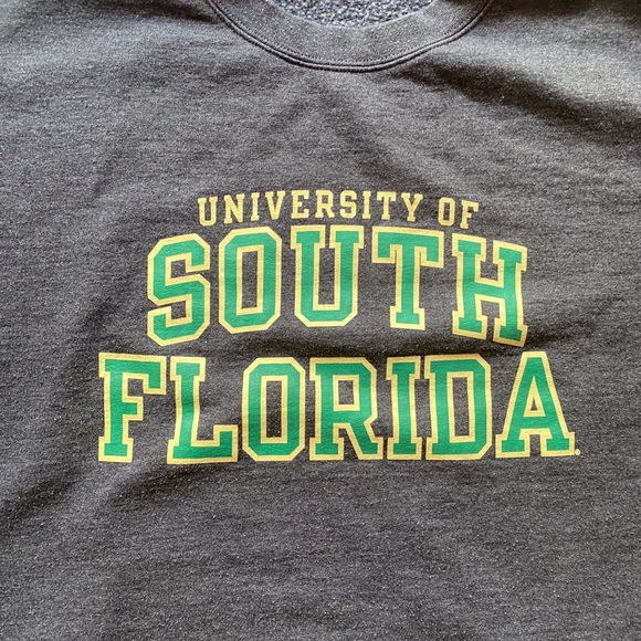 Champion USF University of South Florida 3XL Grey Crewneck - Picture 2 of 5